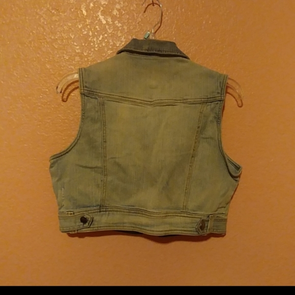 Pre-owned Vintage Denim Vest - Picture 2 of 7